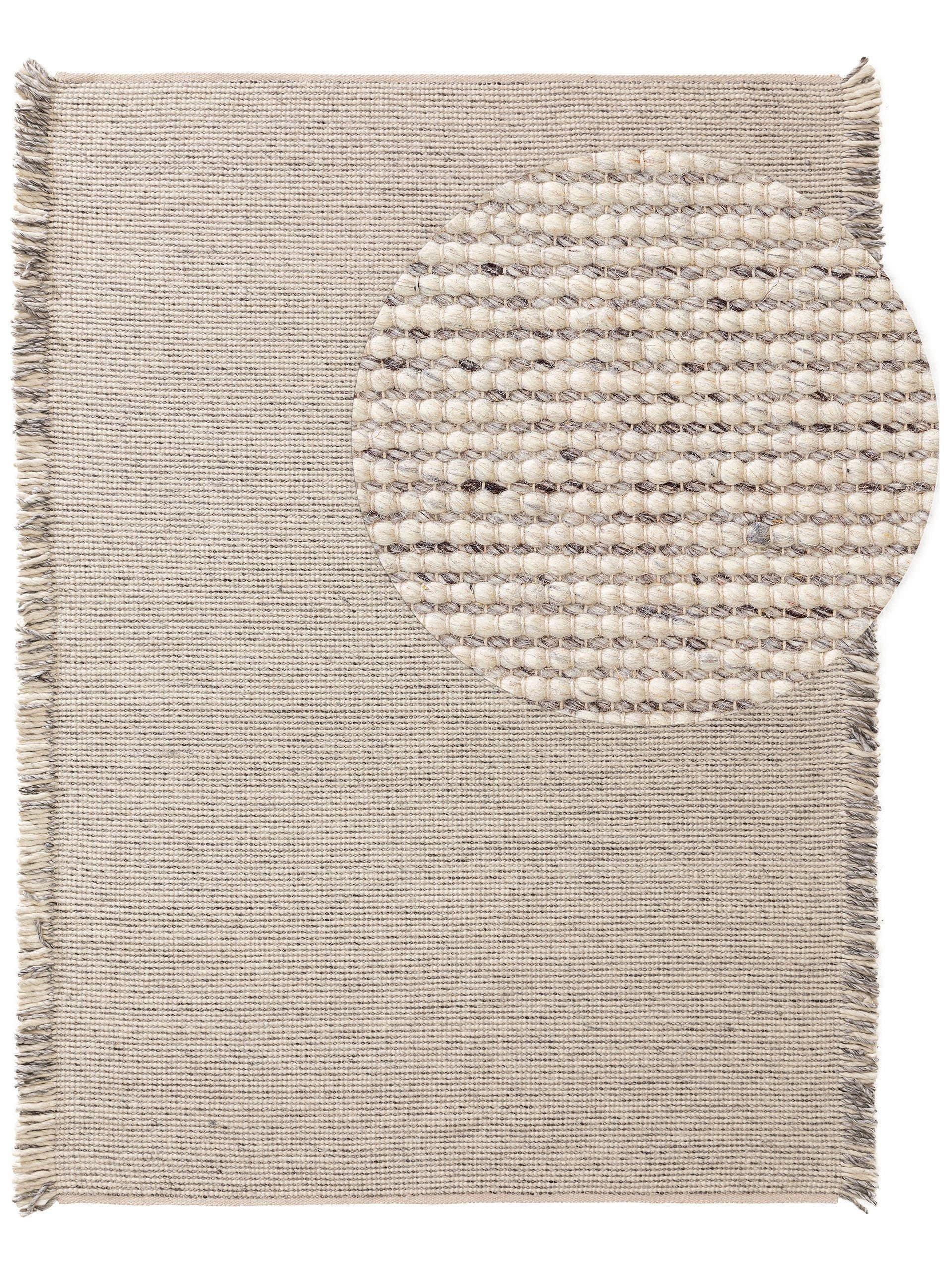 Benuta Wollteppich Mary Ivory Hell