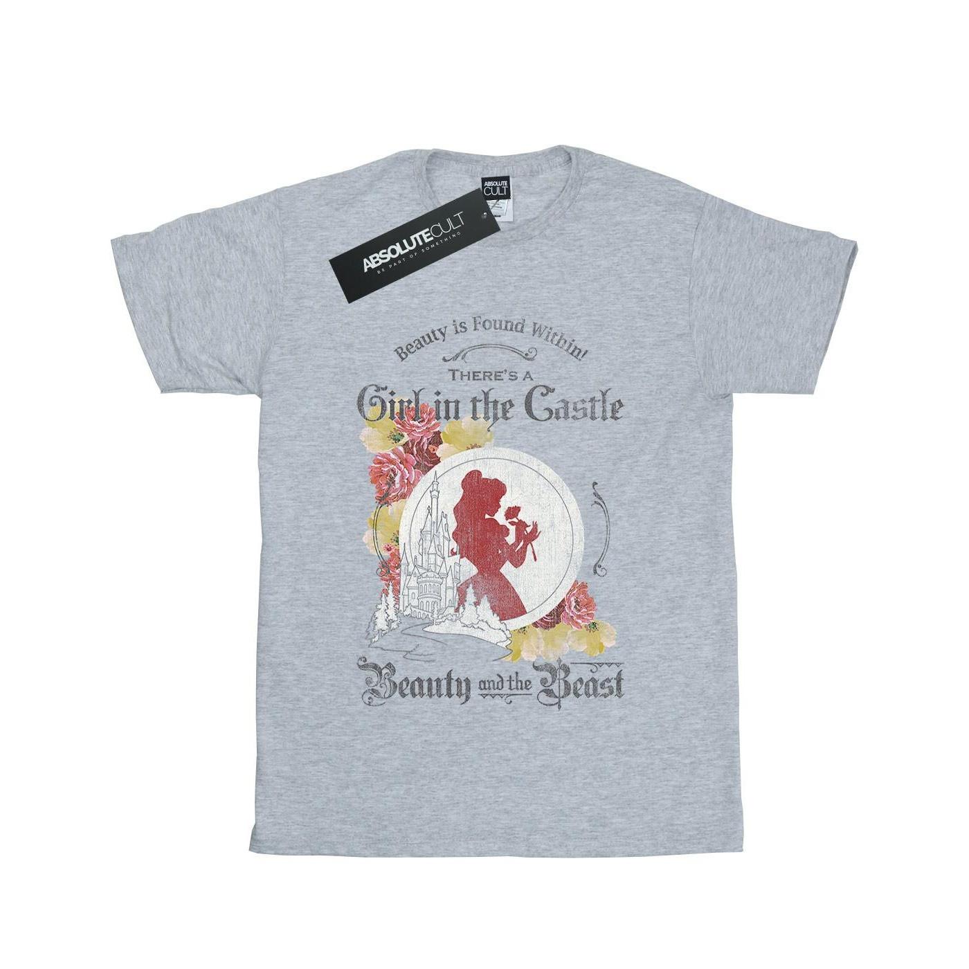 Disney Beauty And The Beast Girl in The TShirt