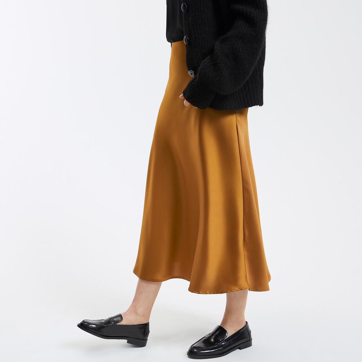 La Redoute Collections Langer Signature Satinrock MARION