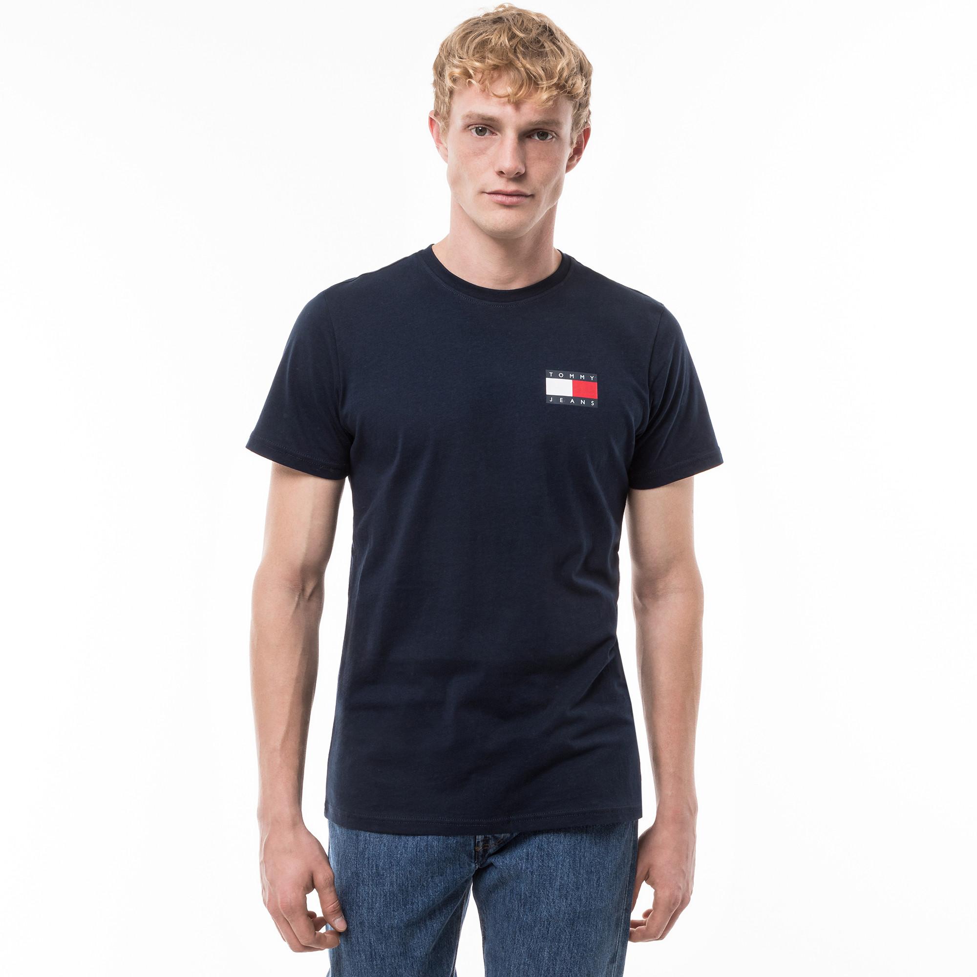 TOMMY JEANS TJM Slim Essential Flag Tee