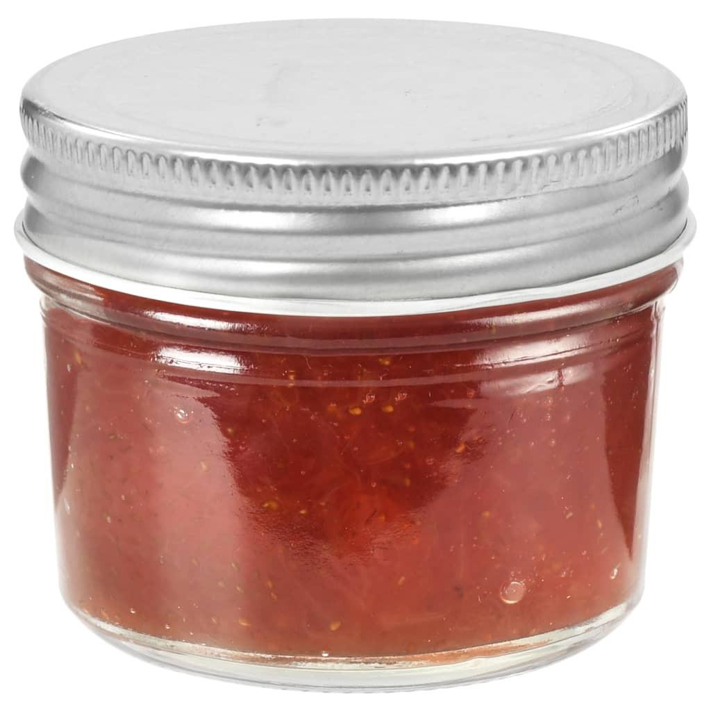 VidaXL Marmeladengläser mit deckeln 48 stk. glas