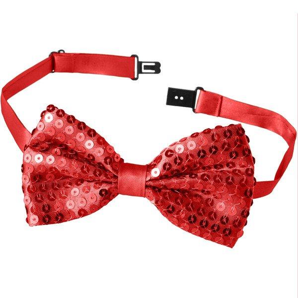 Tectake Pailletten-Fliege