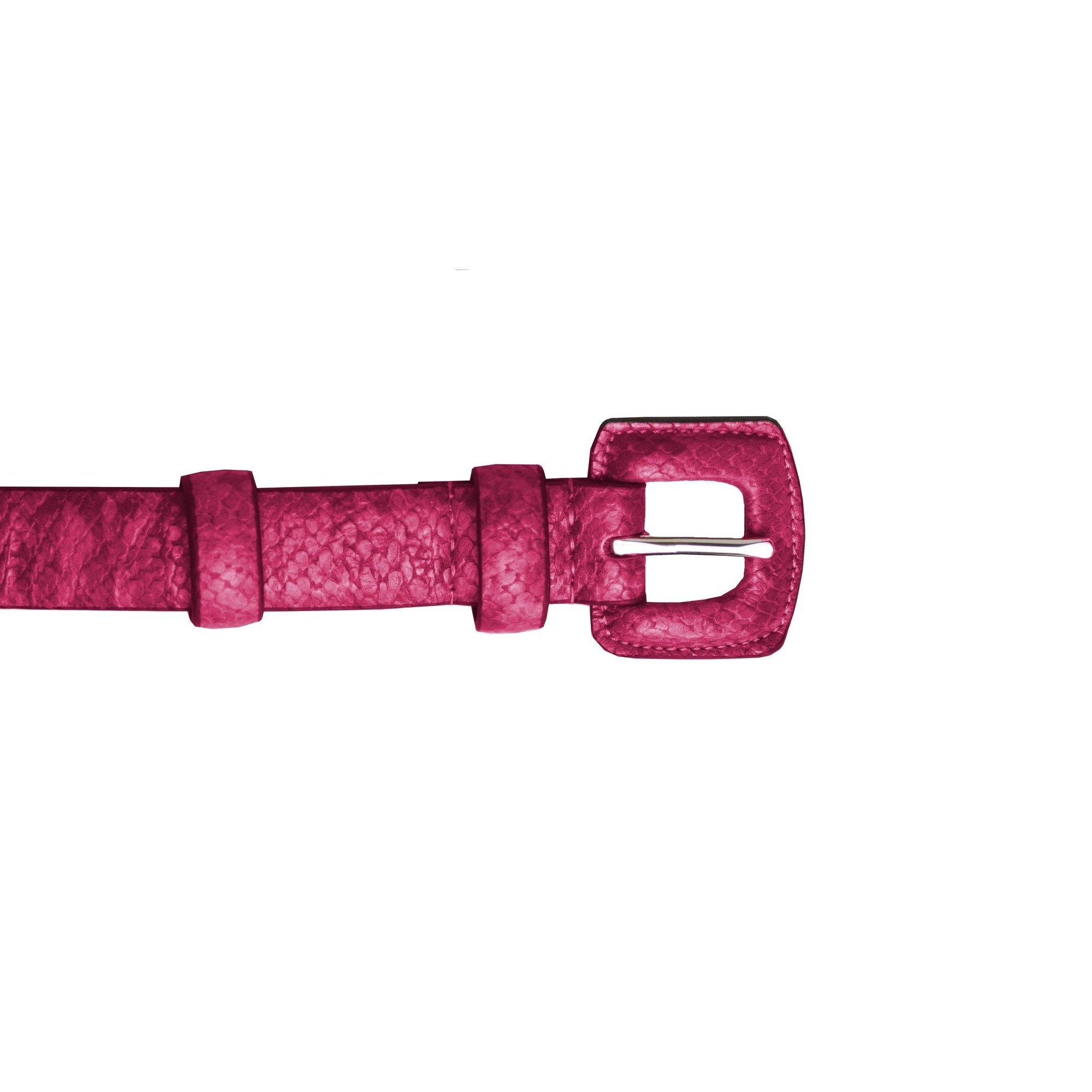 Eastern Counties Leather Gürtel mit Schlangenhautlook