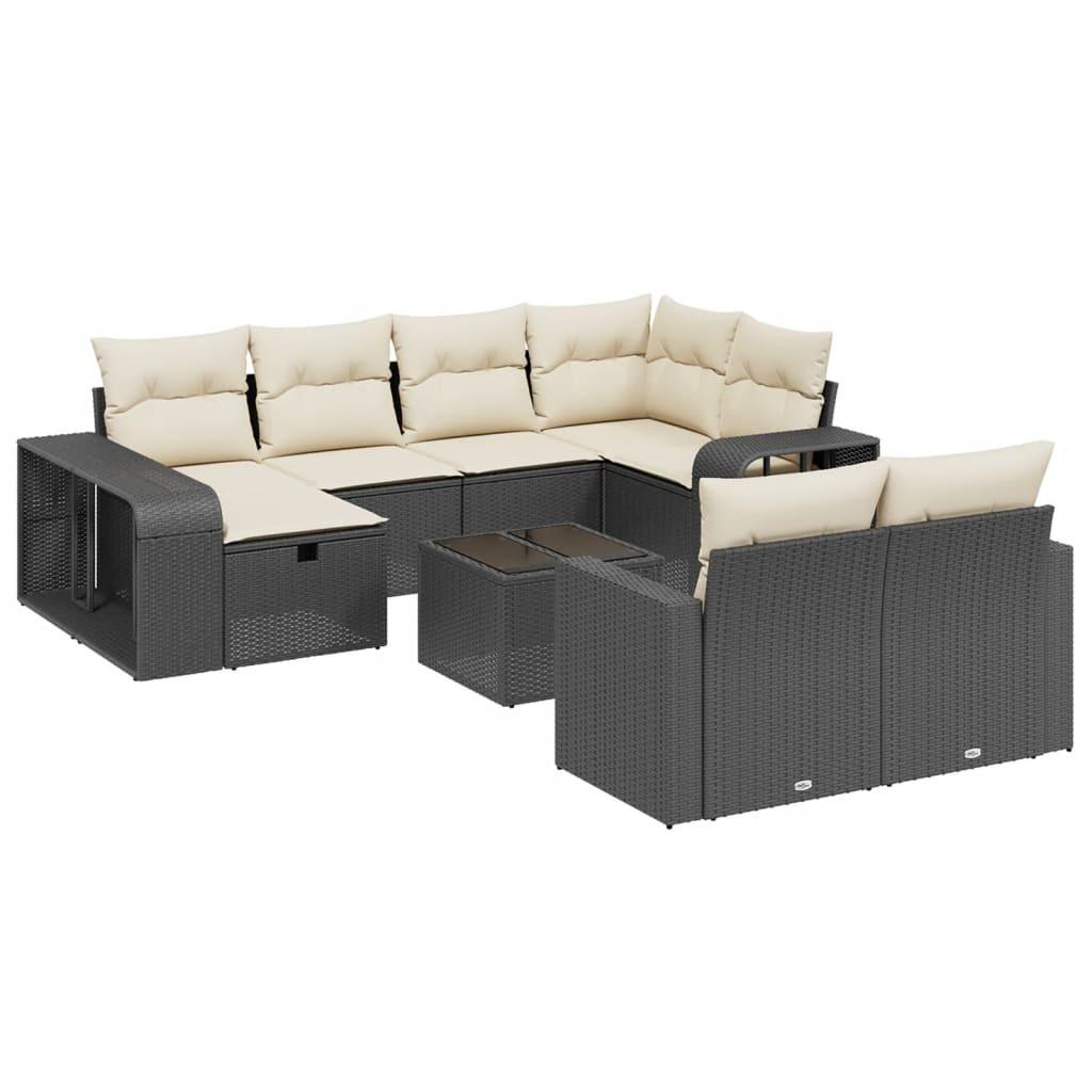 VidaXL Garten sofagarnitur poly-rattan
