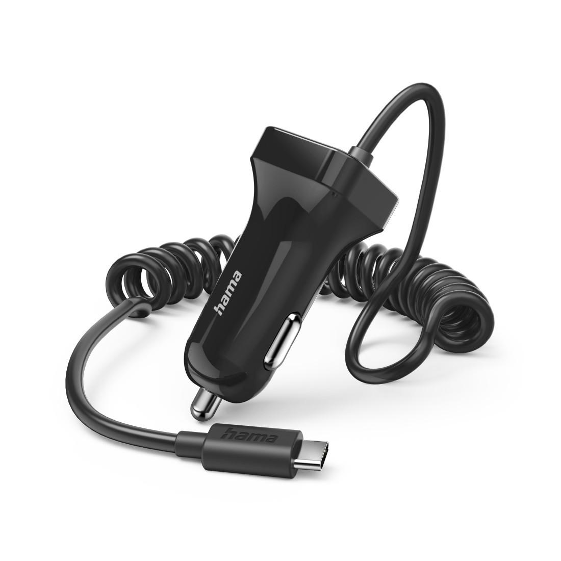 hama Auto-Ladegerät mit USB-C-Anschluss, 12 W