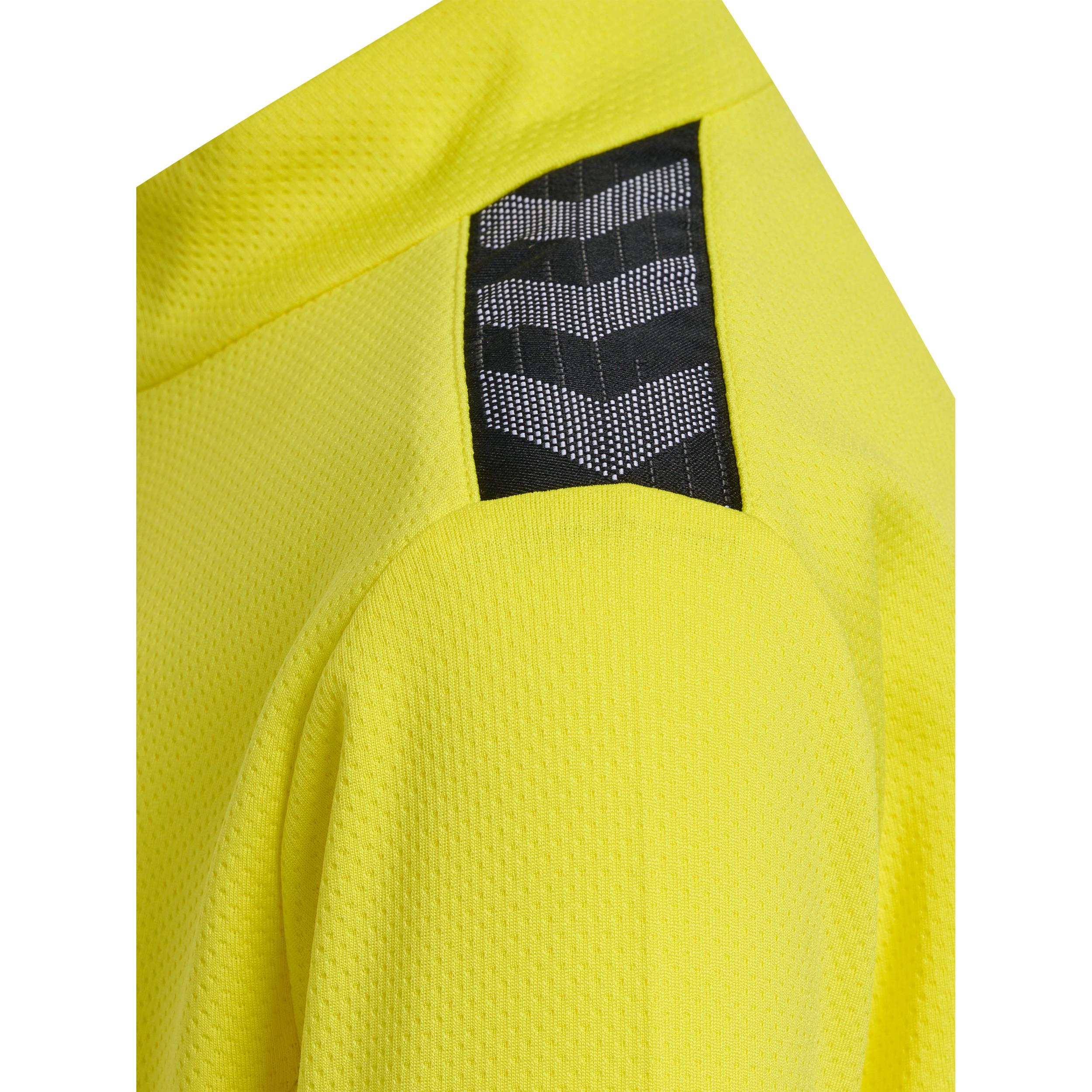 Hummel kinder-trainingsjacke mit halbem reißverschluss authentic