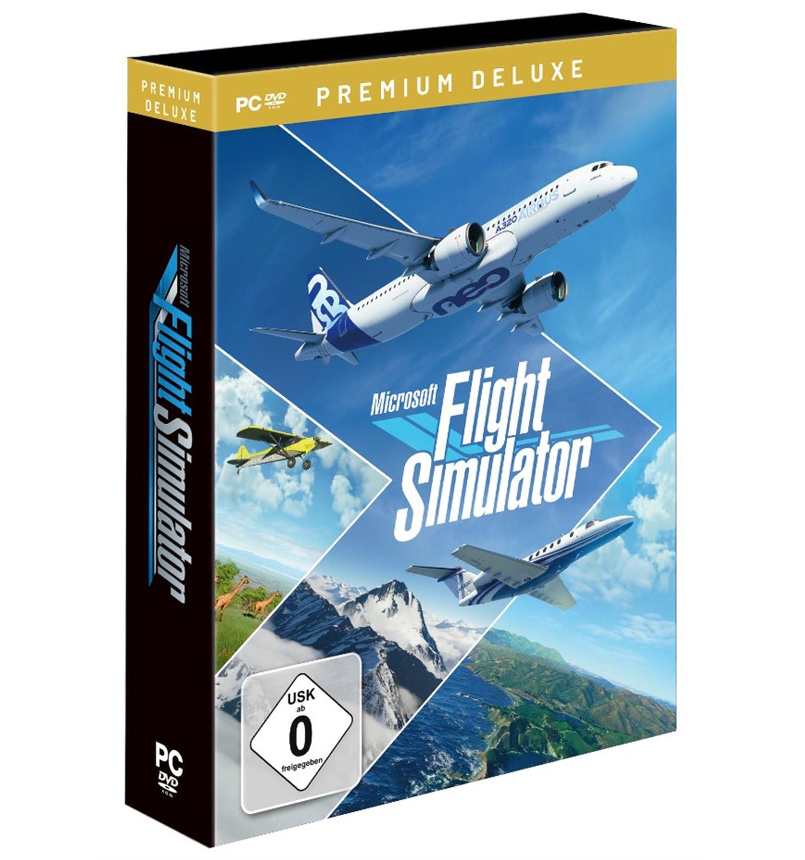Microsoft Spiel Flight Simulator Premium Deluxe Edition