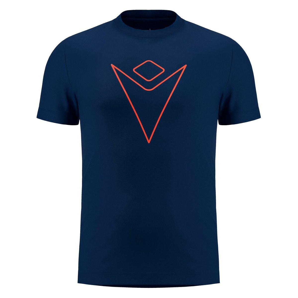 macron t-shirt mit runden halsausschnitt für kinder gadreel eco hero