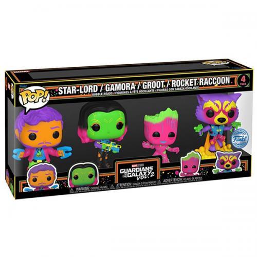 Funko Funko POP! Guardiani: Star/Gamora/Groot/Rocket 4PK EXM BKLT
