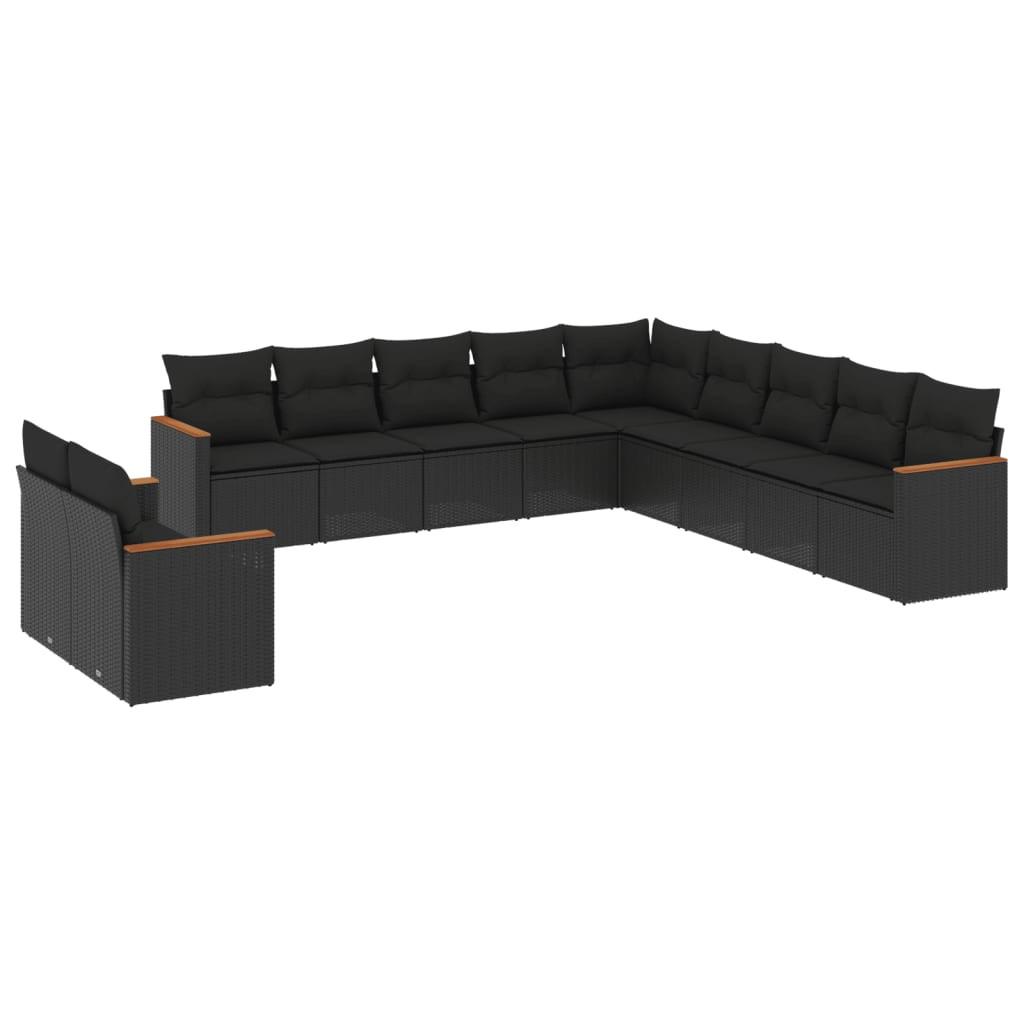 VidaXL Garten sofagarnitur poly-rattan