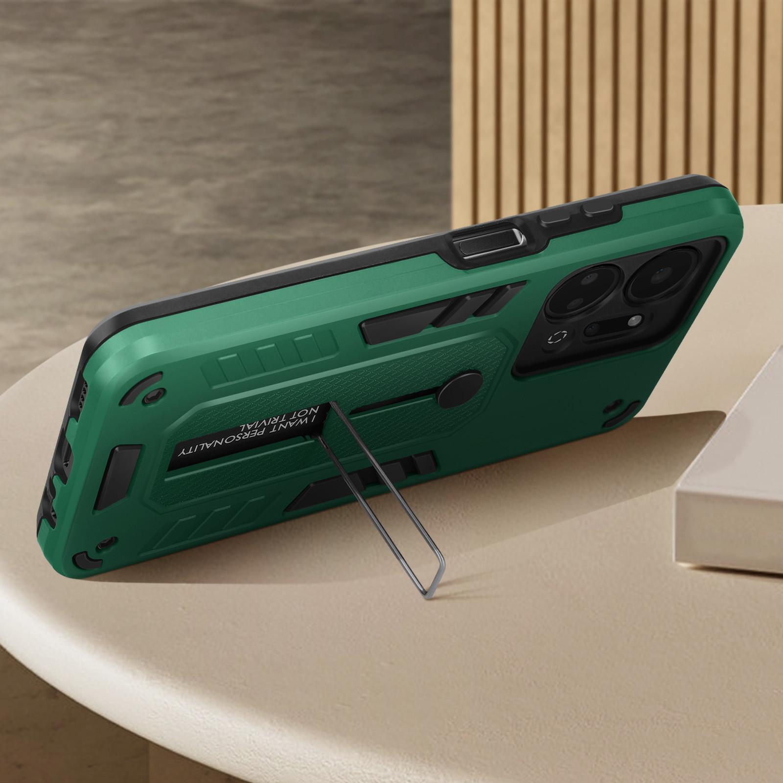 Avizar Stoßfeste Schutzhülle Honor X7a Grün