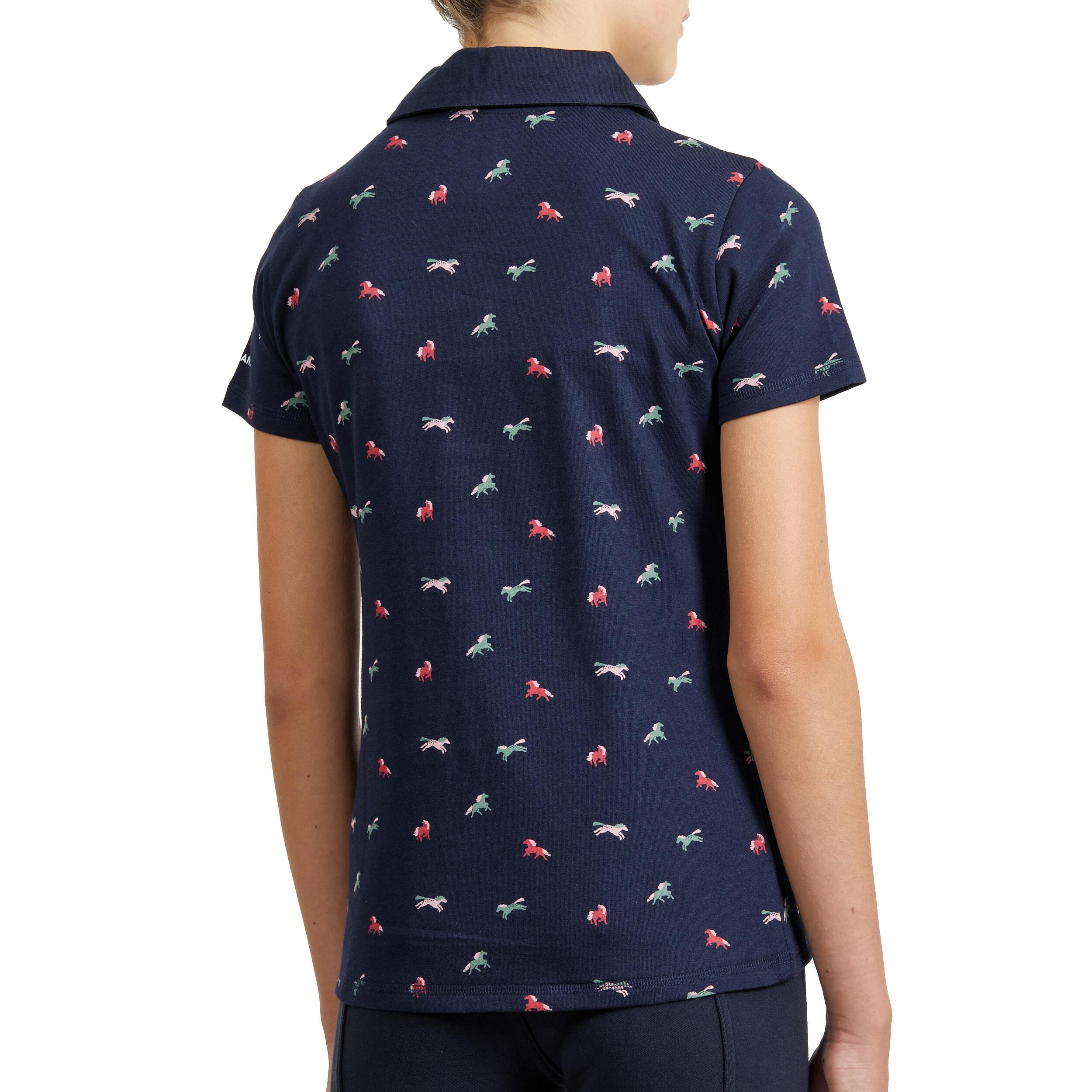 FOUGANZA Poloshirt kurzarm - 140