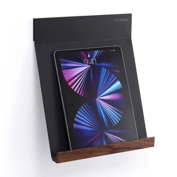 Forster Home Magnetischer Buch & Tablet Halter Walnuss
