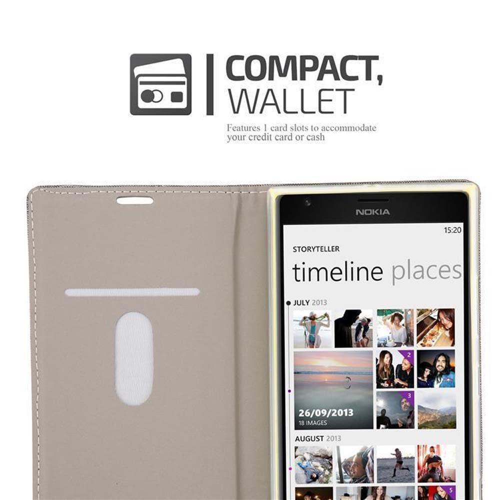 Cadorabo Hülle für Nokia Lumia 1520 Magnetverschluss, Kartenfach