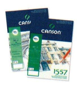 CANSON CANSON Skizzenblock 1557 A5 204127407 50 Blatt, geleimt, 120g