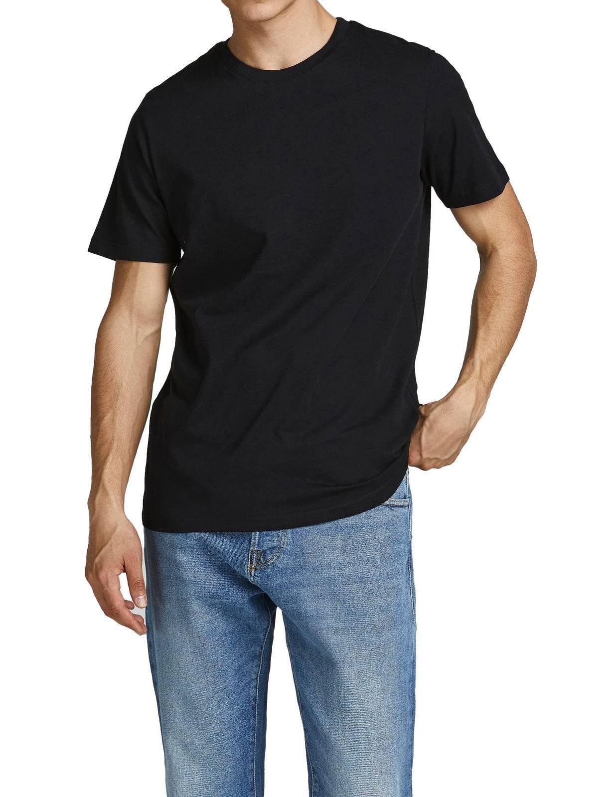 JACK & JONES Comfort Fit Kurzarm T-Shirt 5er-Pack