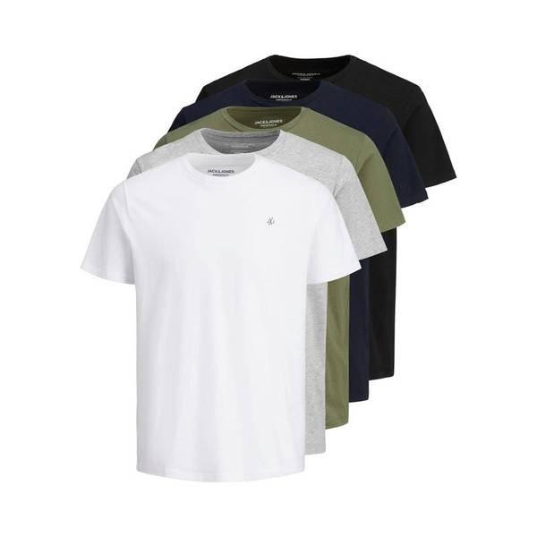 JACK & JONES 5er Pack Comfort Fit T-Shirt