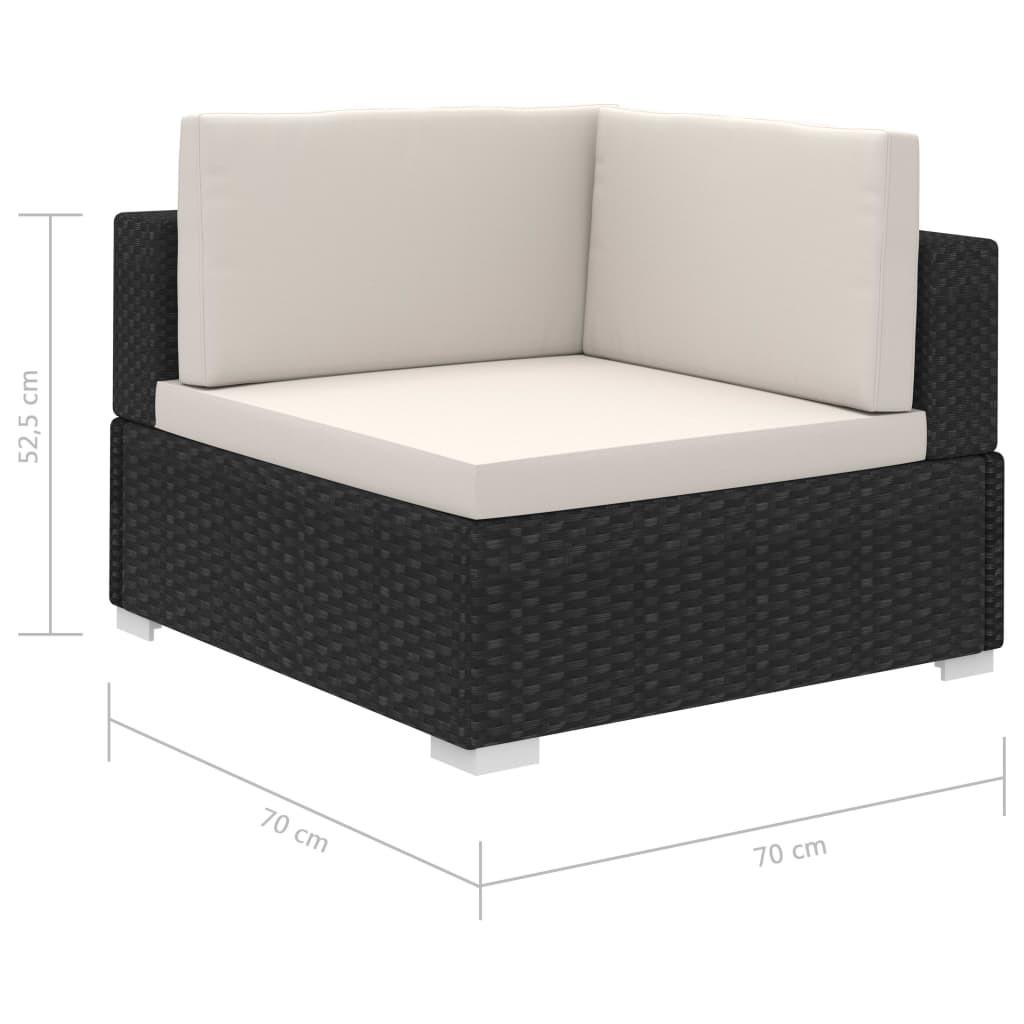 VidaXL Gartenmöbel set poly-rattan