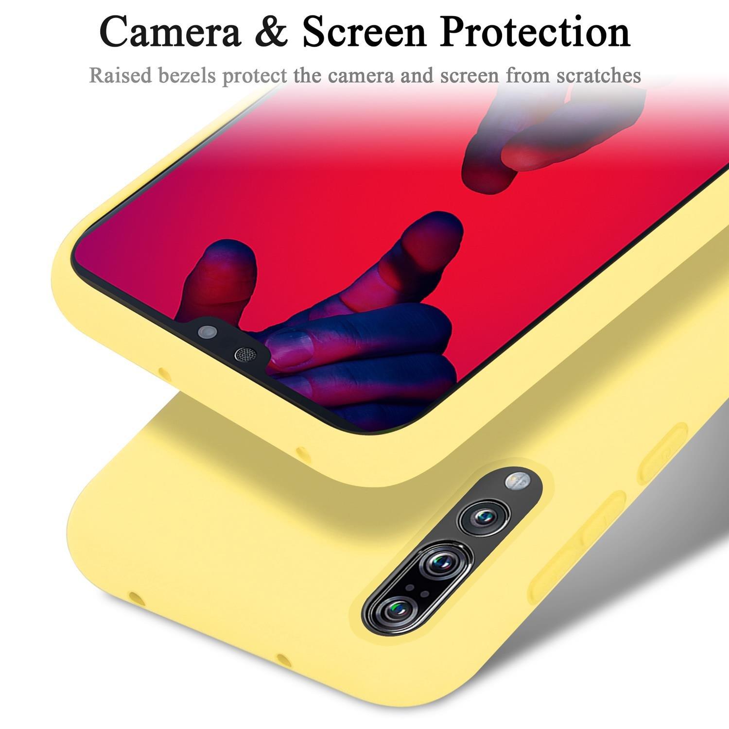 Cadorabo Hülle für Huawei P20 PRO P20 PLUS TPU Silikon Liquid