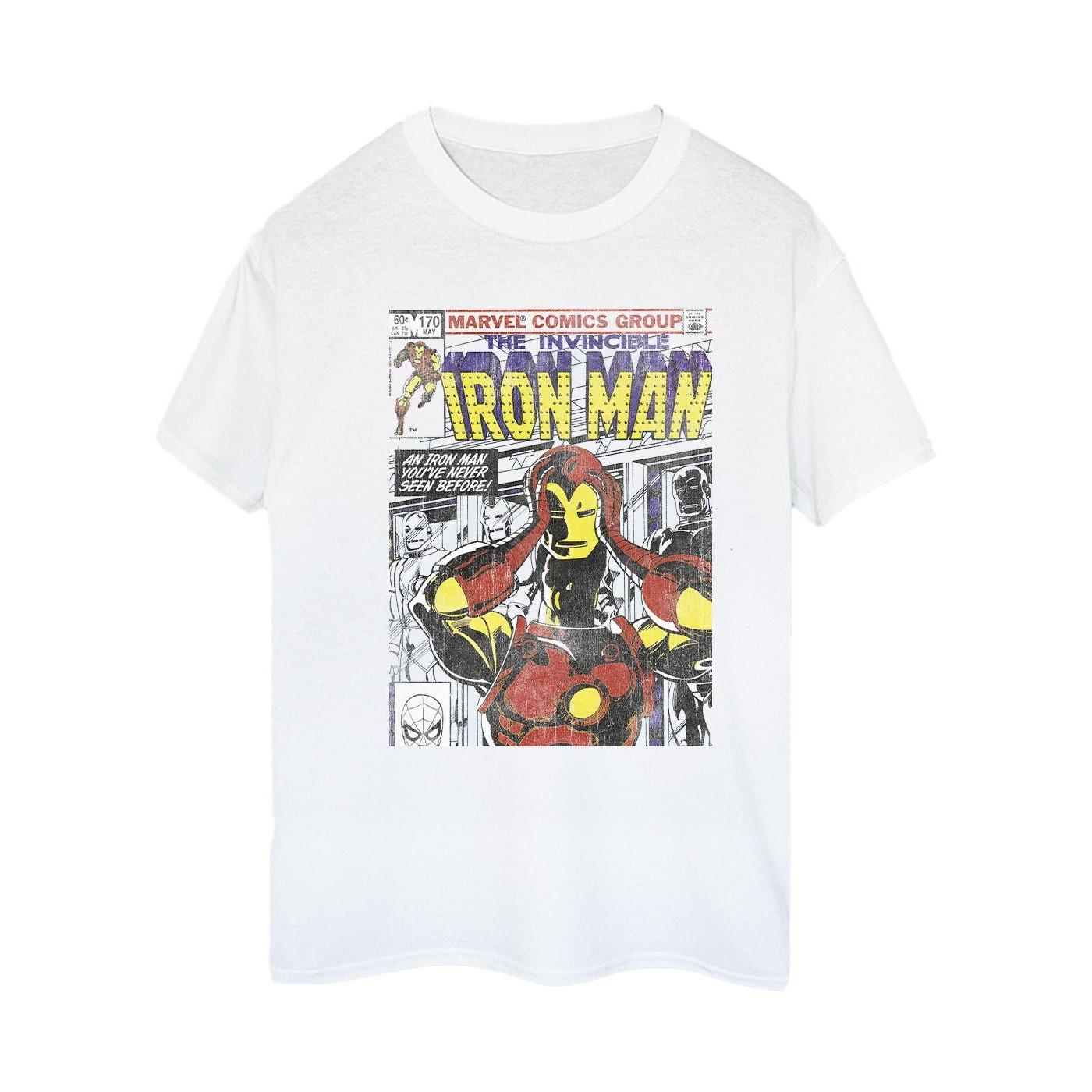 MARVEL Gear Off Iron Man Comic Cover T-Shirt