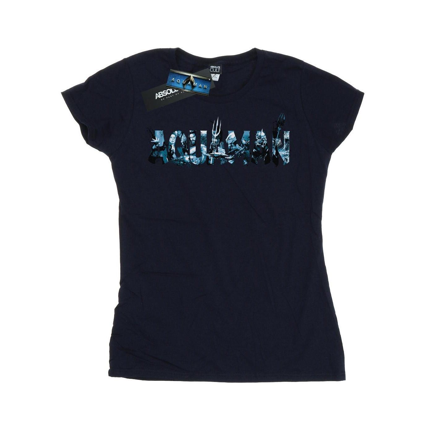 DC COMICS Aquaman Logo T-Shirt