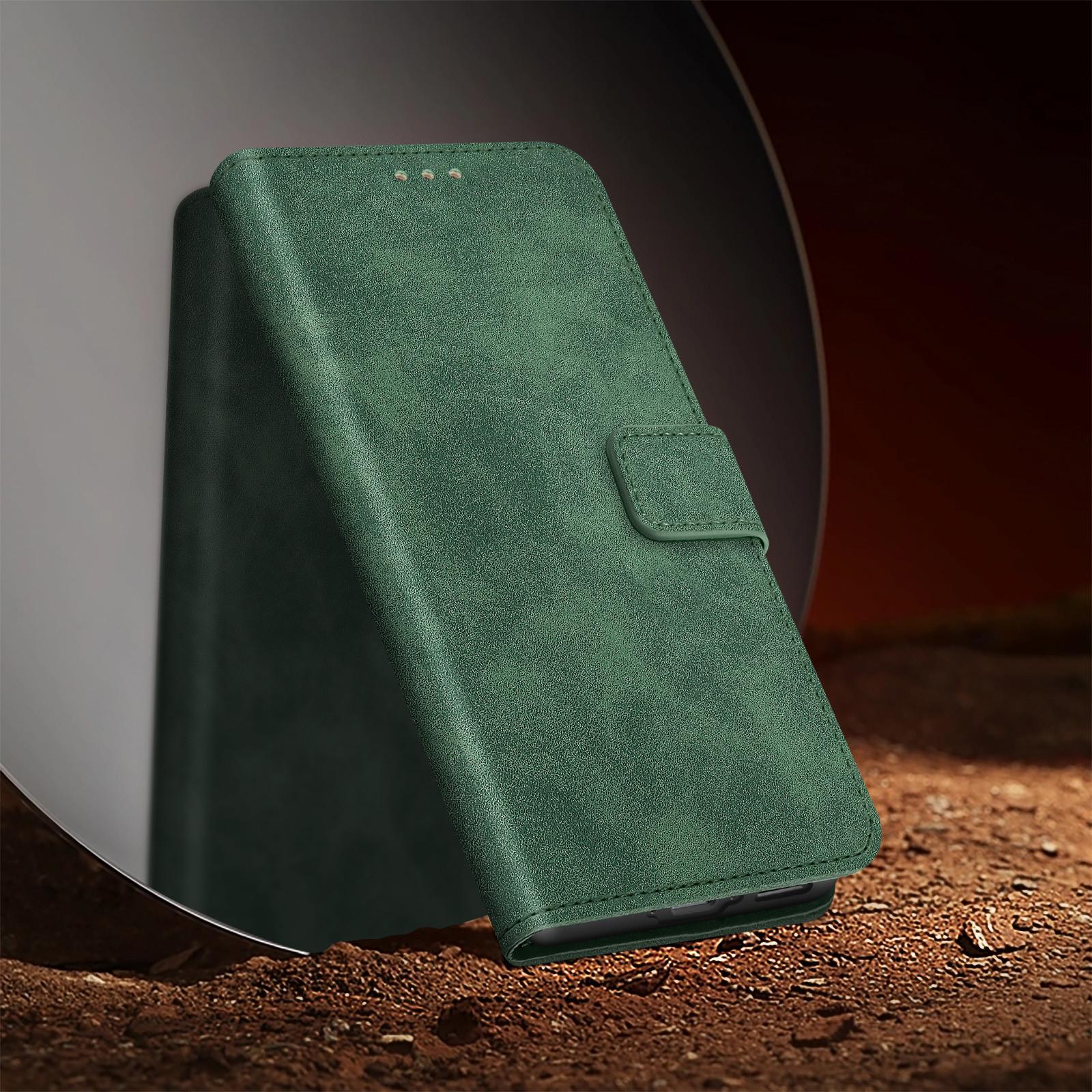 Avizar Soft-Touch Etui Samsung A55 Grün