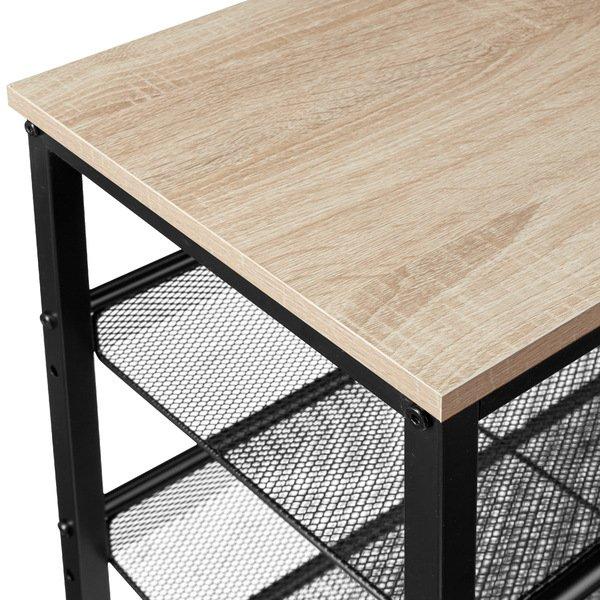 Tectake Schuhregal Bournemouth 75,5x30,5x85,5cm
