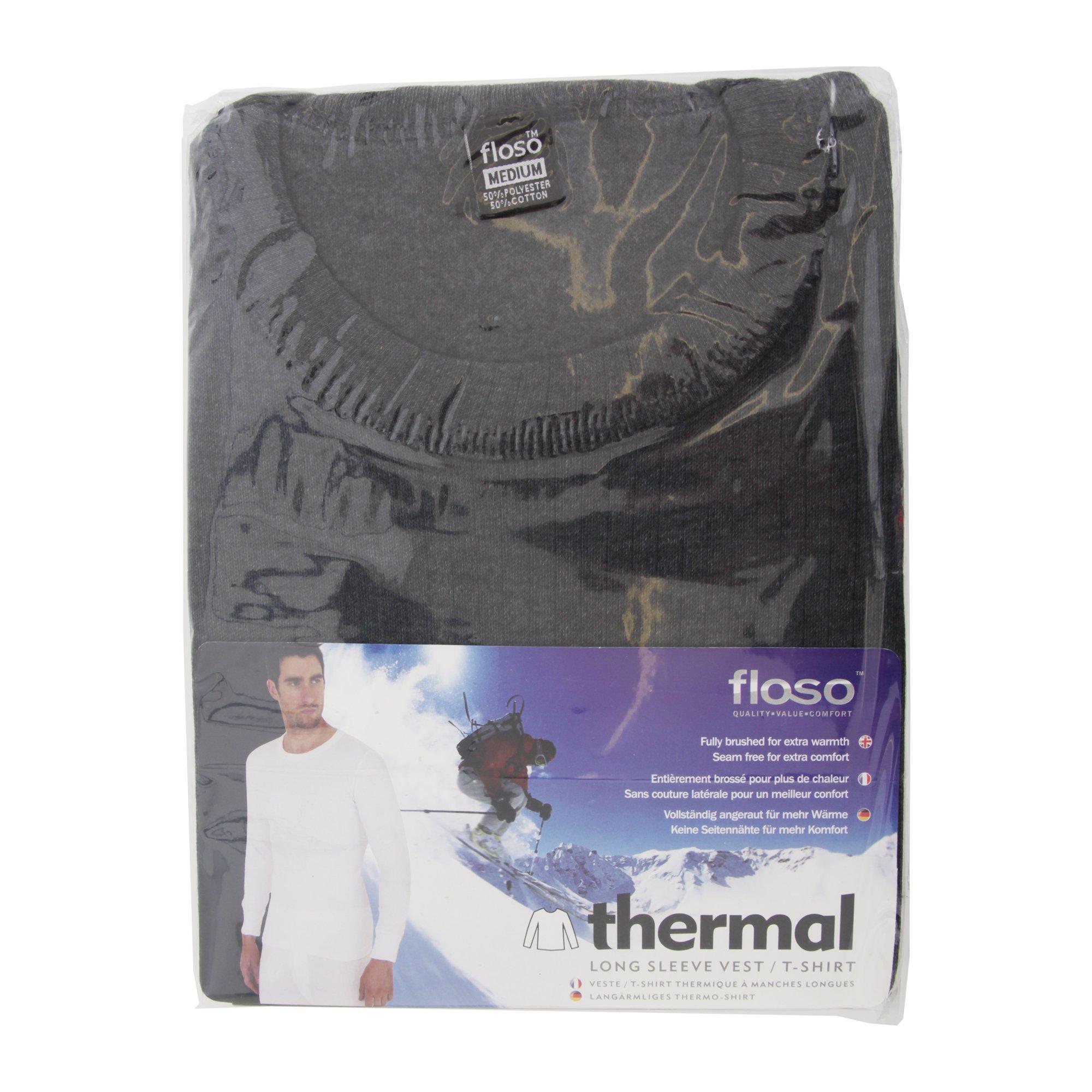 Floso ThermoUnterhemd TShirt, Langarm