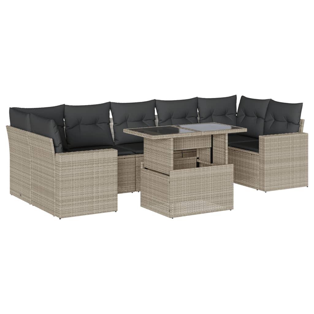 VidaXL Garten sofagarnitur poly-rattan