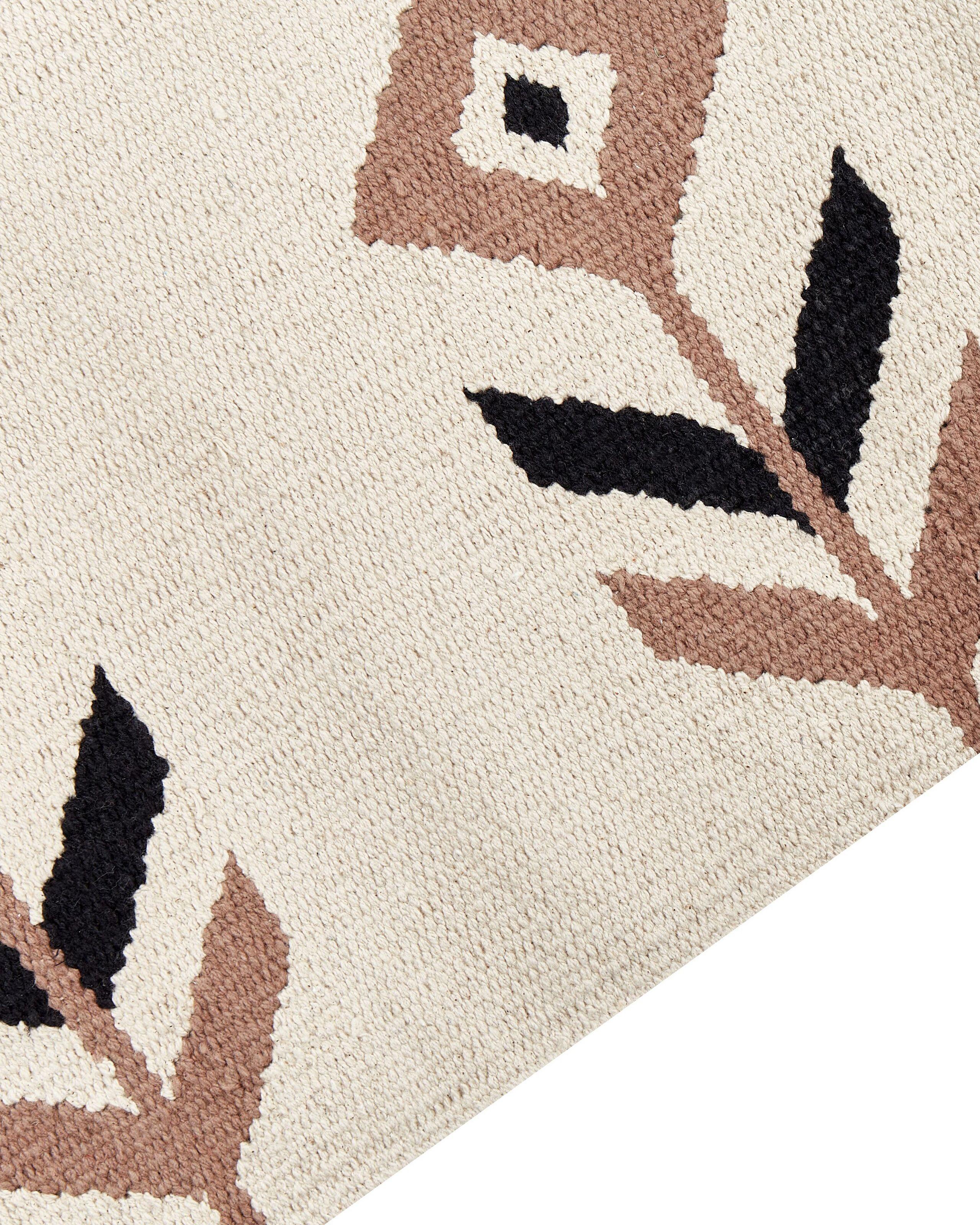 Beliani Teppich aus Baumwolle Boho NIAVAN