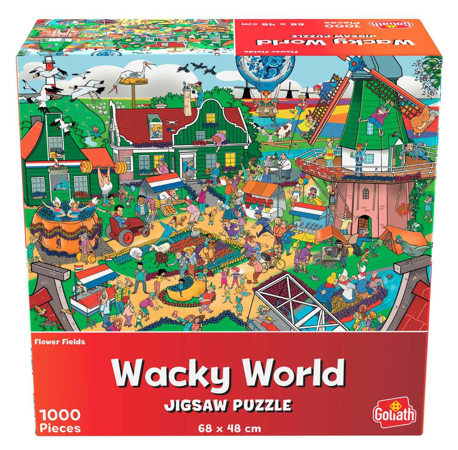 Wacky World Wacky World Blumenfelder 1000 Stk