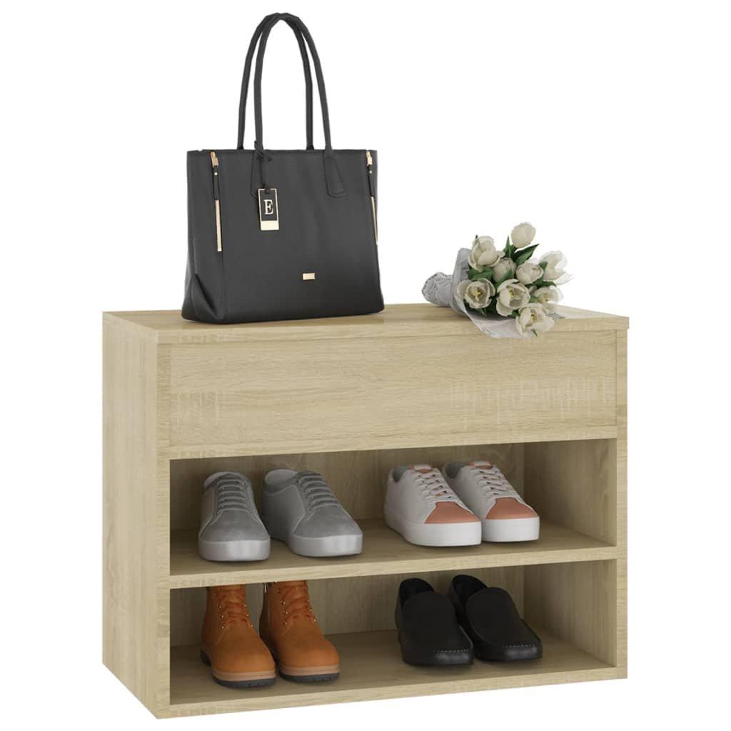 VidaXL Schuhbank holzwerkstoff