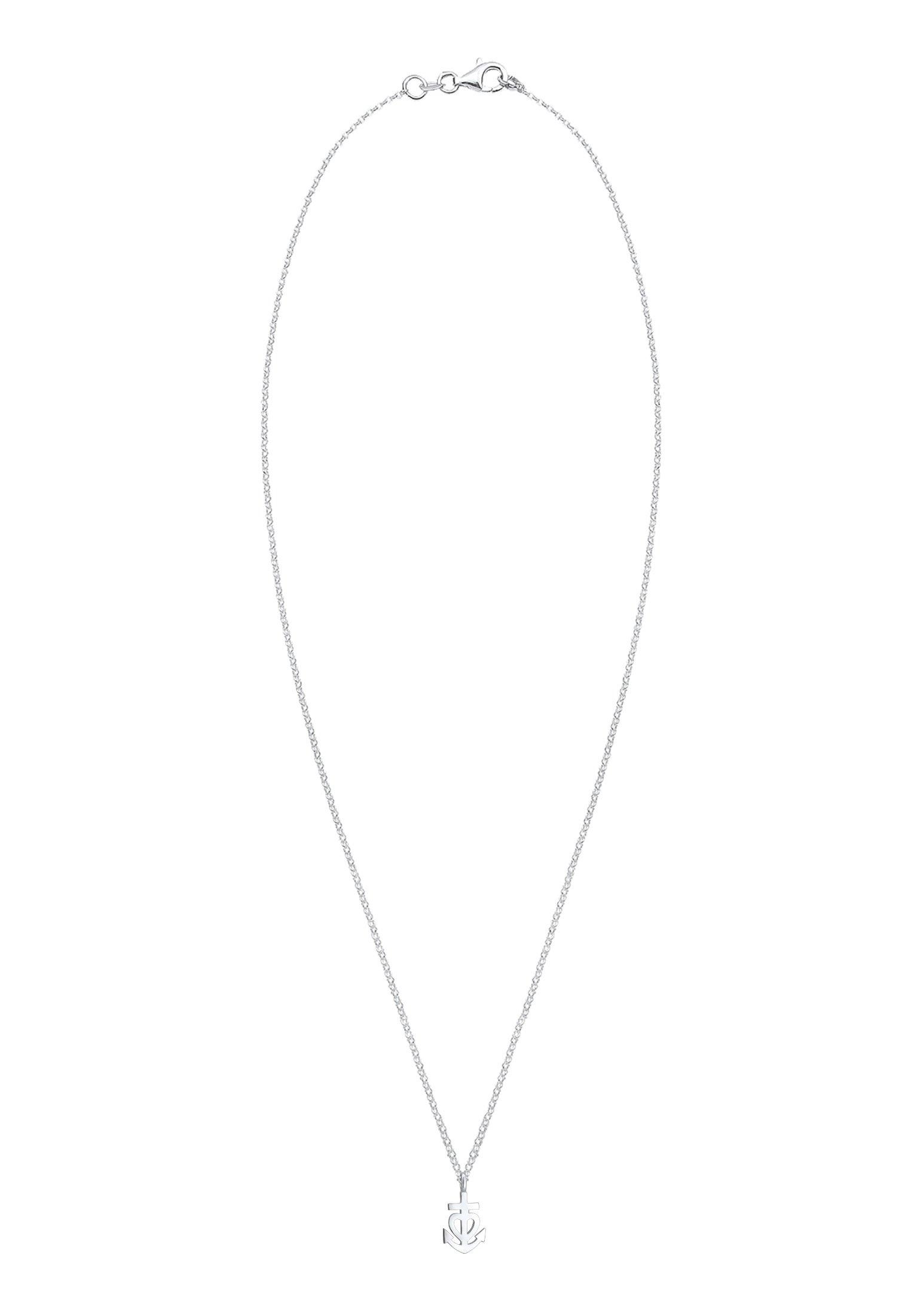 Elli Halskette Erbskette Anker Herz Kreuz Anhänger