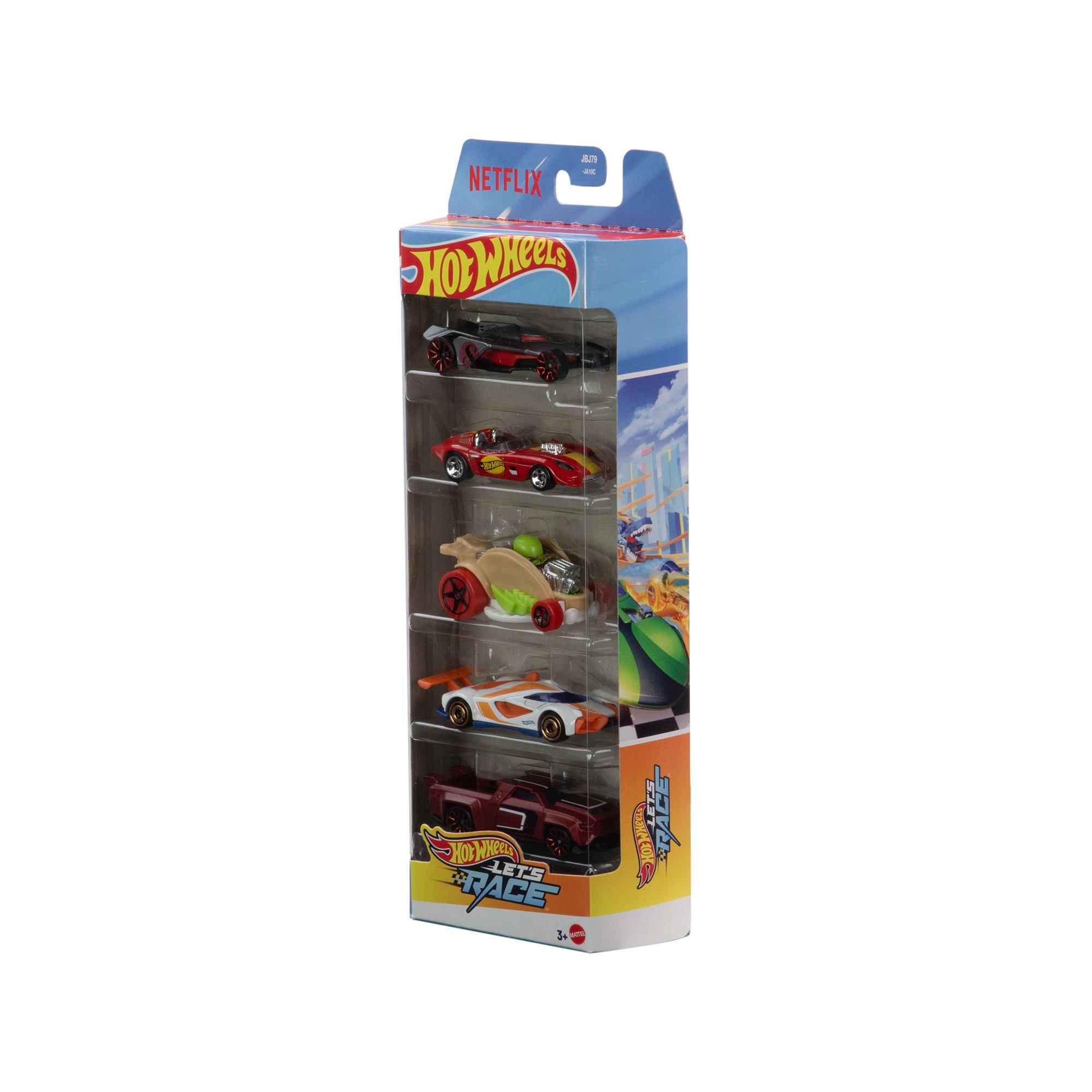 Hot Wheels Let's Race 5er Pack