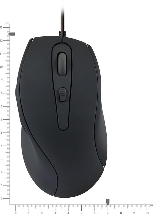 SPEEDLINK SPEEDLINK AXON Silent Desktop Mouse USB SL610009R rubber, antibacterial black