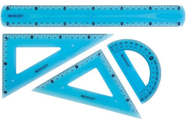 WESTCOTT WESTCOTT Geometrie-Set Flexi 4-teilig