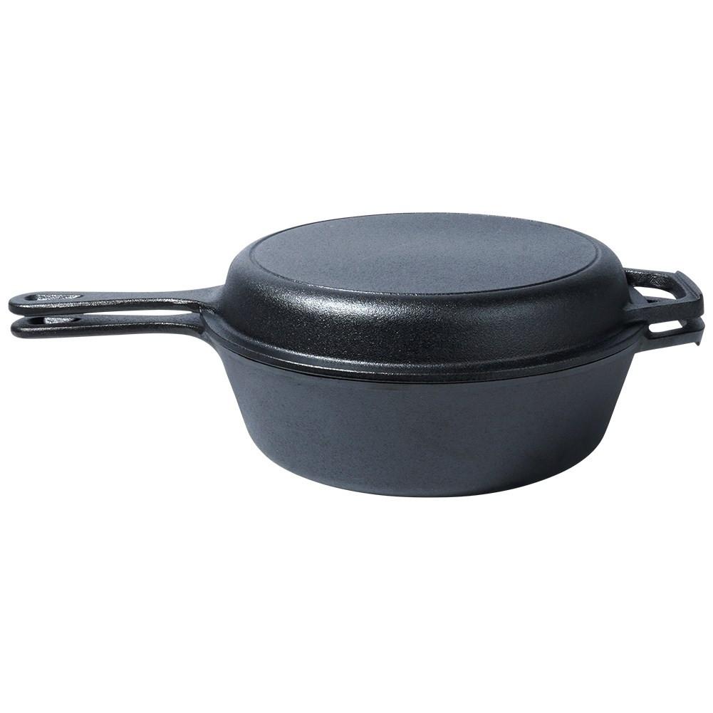 B2X Topf- und Pfannenset aus Gusseisen für vielseitiges Kochen