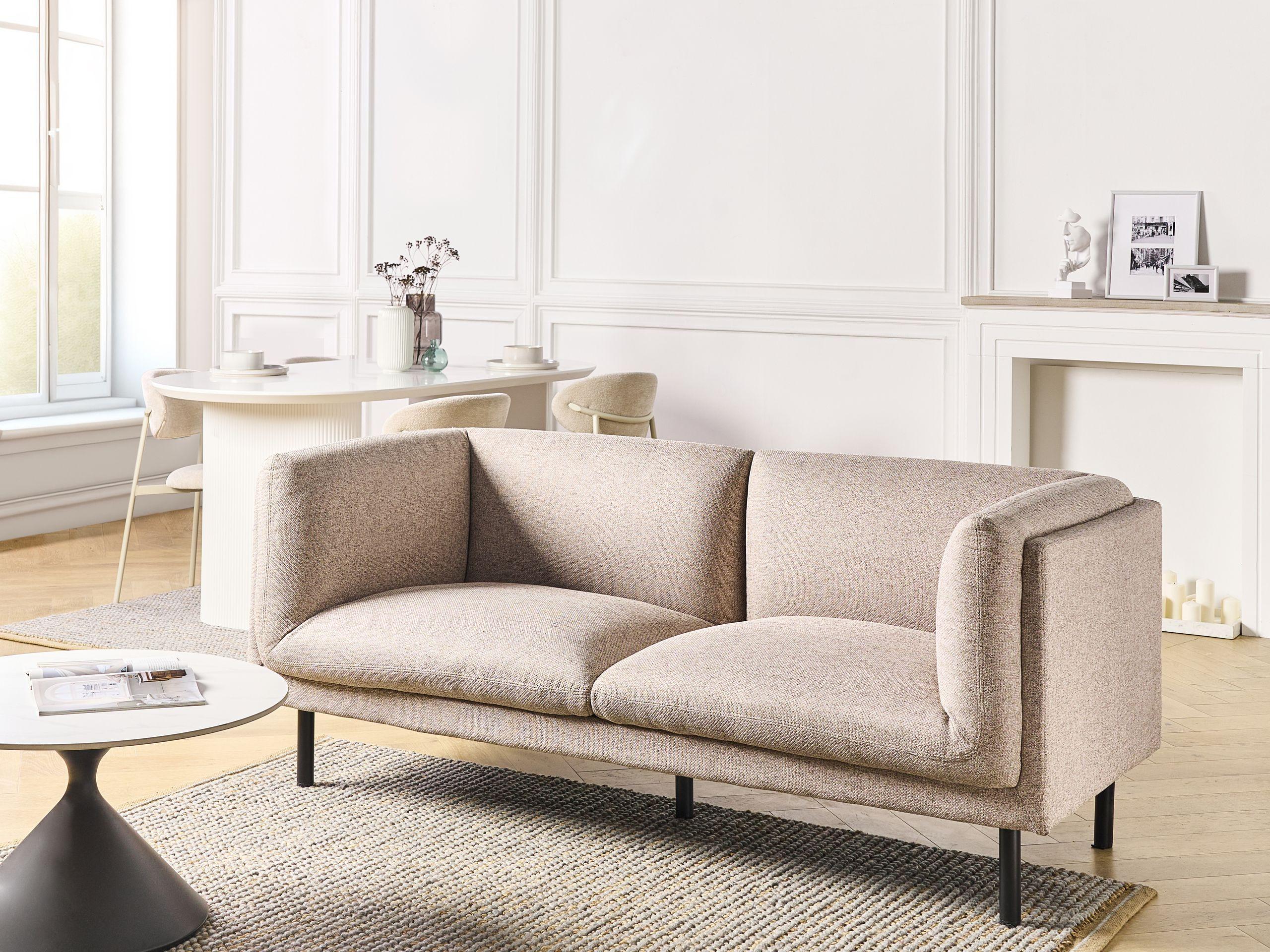 Beliani 2 Sitzer Sofa aus Polyester Modern VORGOD
