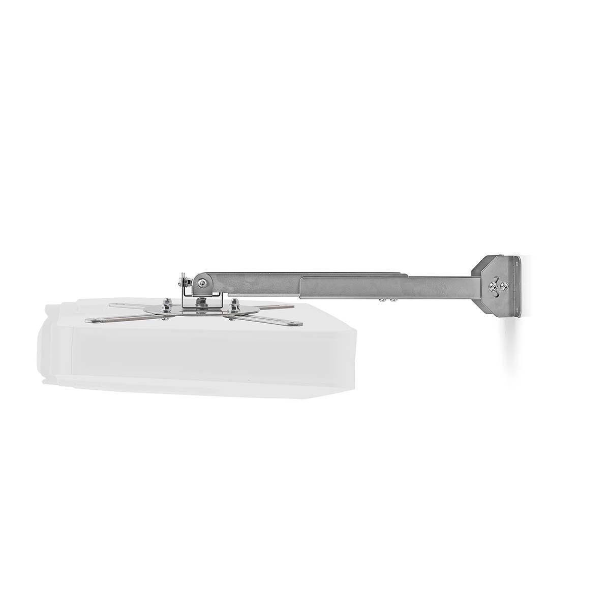 Nedis Projektorhalterung | Vollständig einstellbar | 10kg | Drehbar | Neigbar | Stahl | Silber