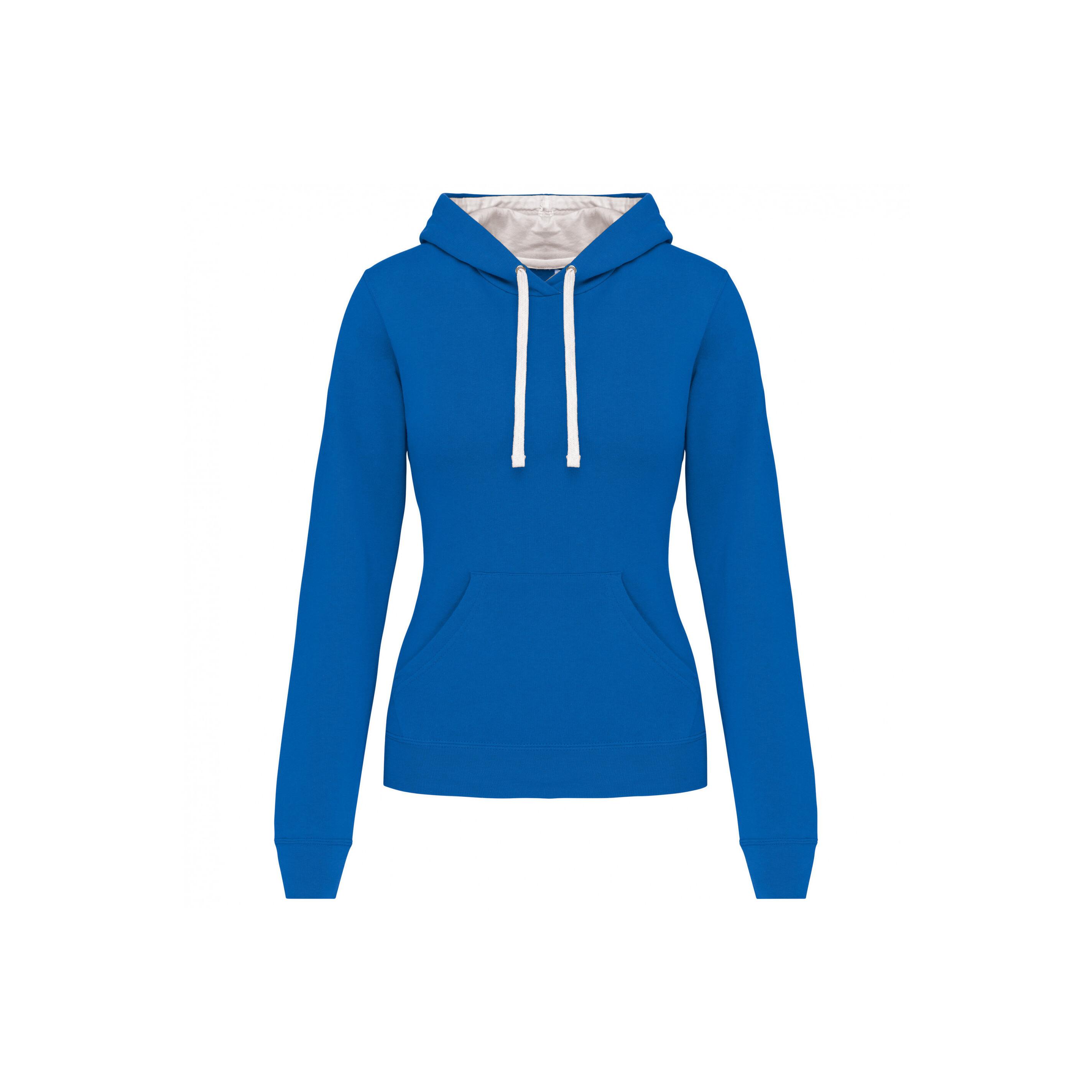 Kariban hoodie damen contrastée