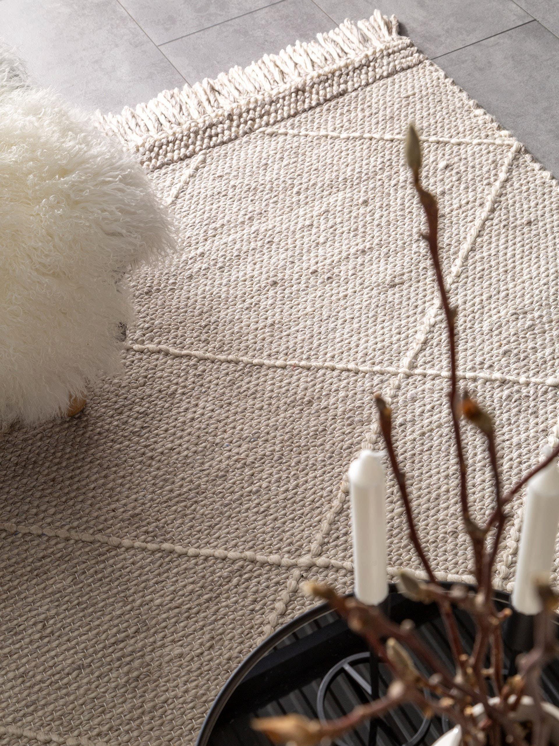 Benuta Wollteppich Daphne Beige