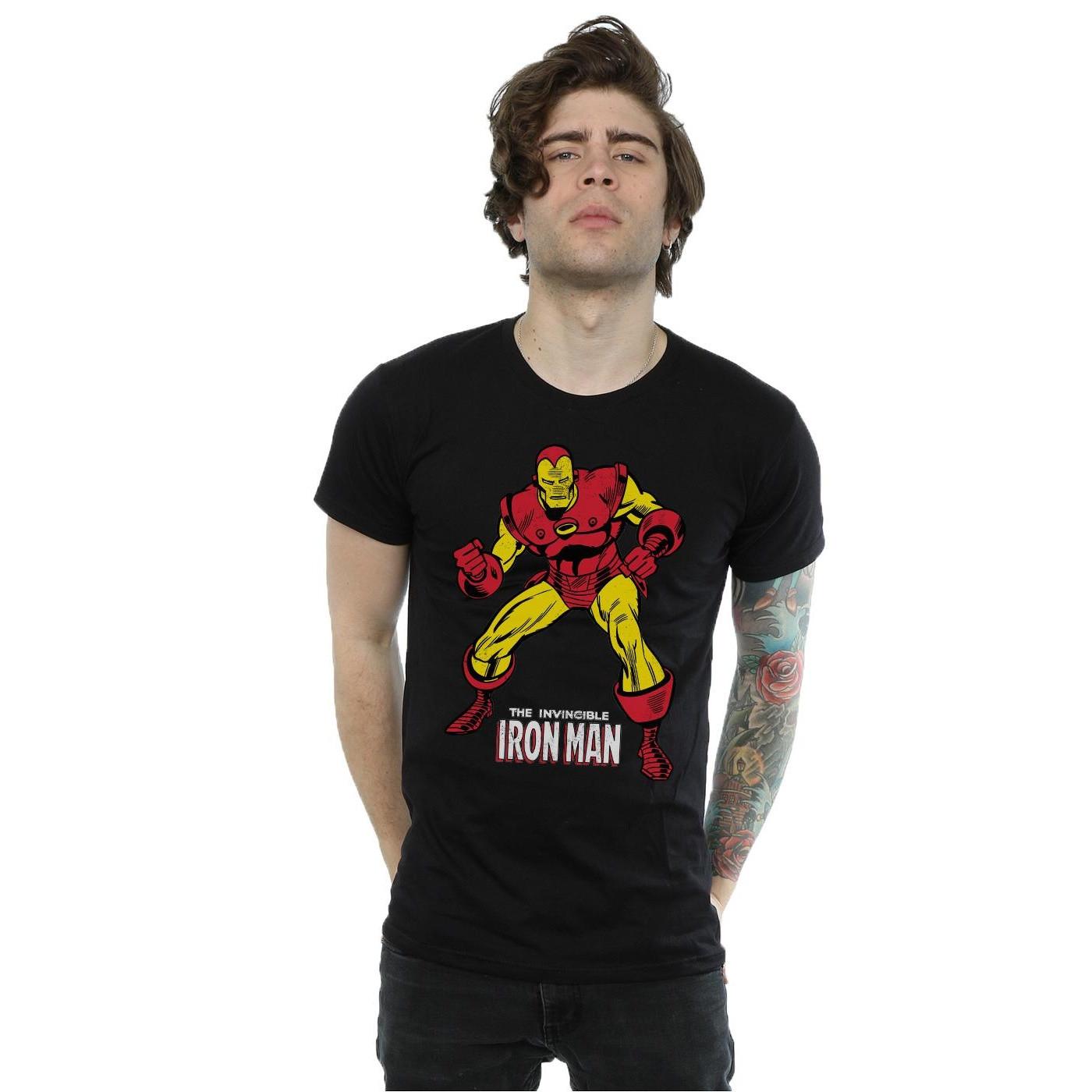 MARVEL Iron Man Invincible Grafikdruck T-Shirt