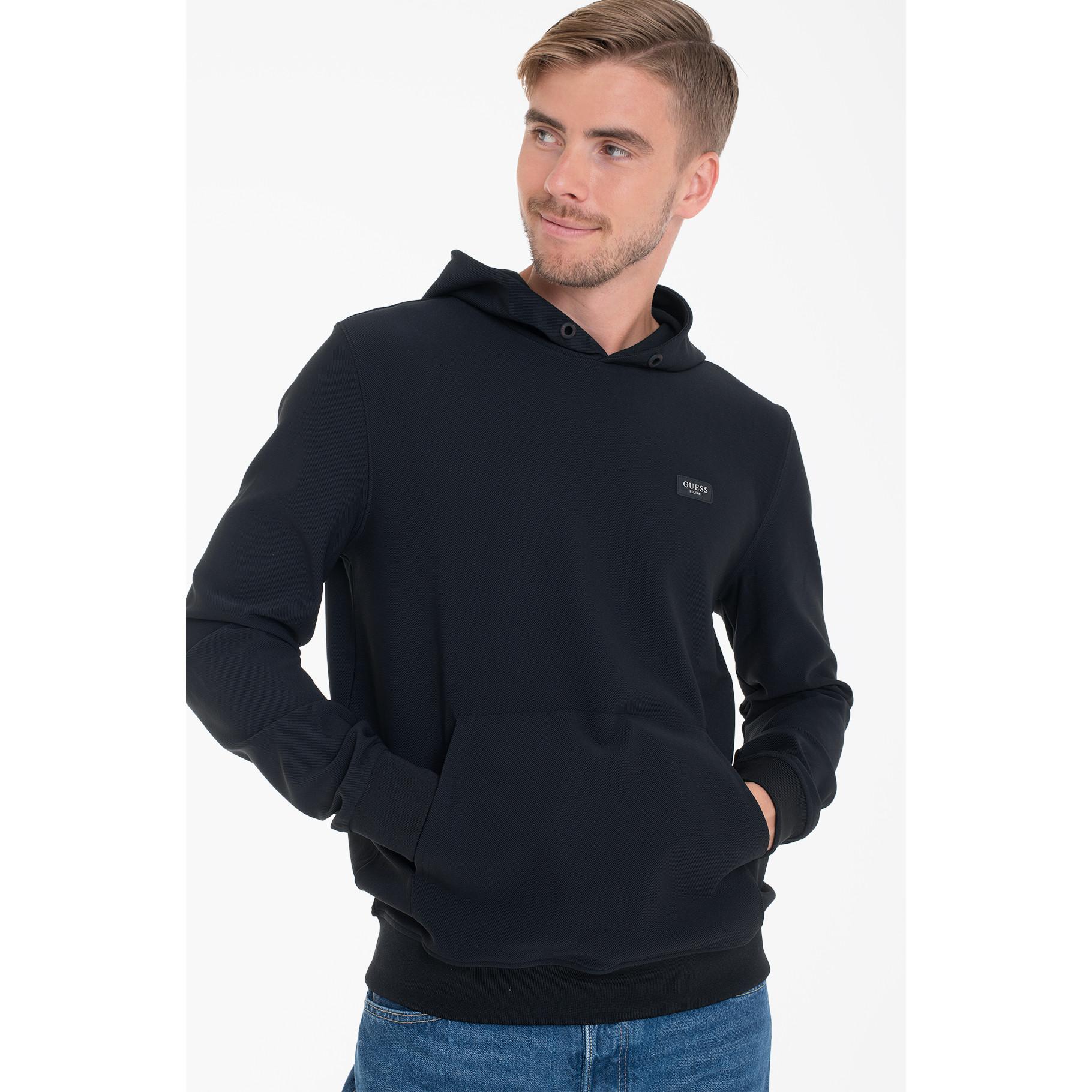 GUESS dehnbarer kapuzenpullover tech