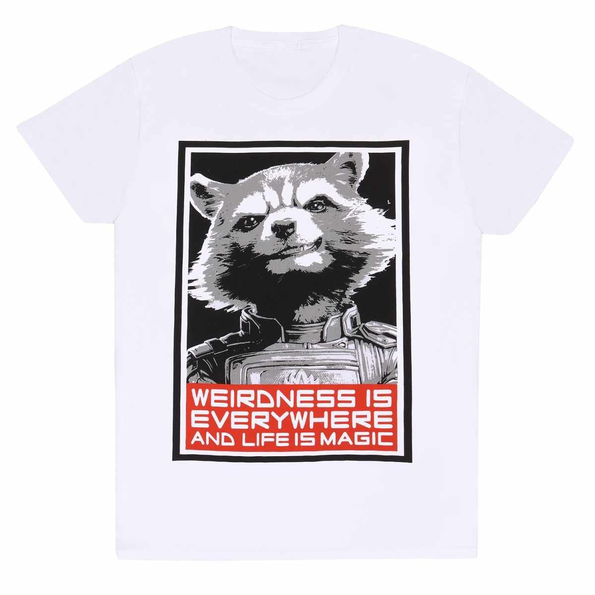 Guardians Of The Galaxy Rocket Raccoon Grafik-Print T-Shirt