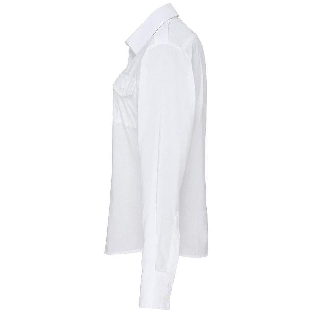 PREMIER Langarm Bluse im PilotenStil