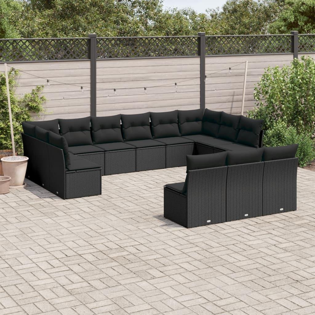 VidaXL Garten sofagarnitur poly-rattan