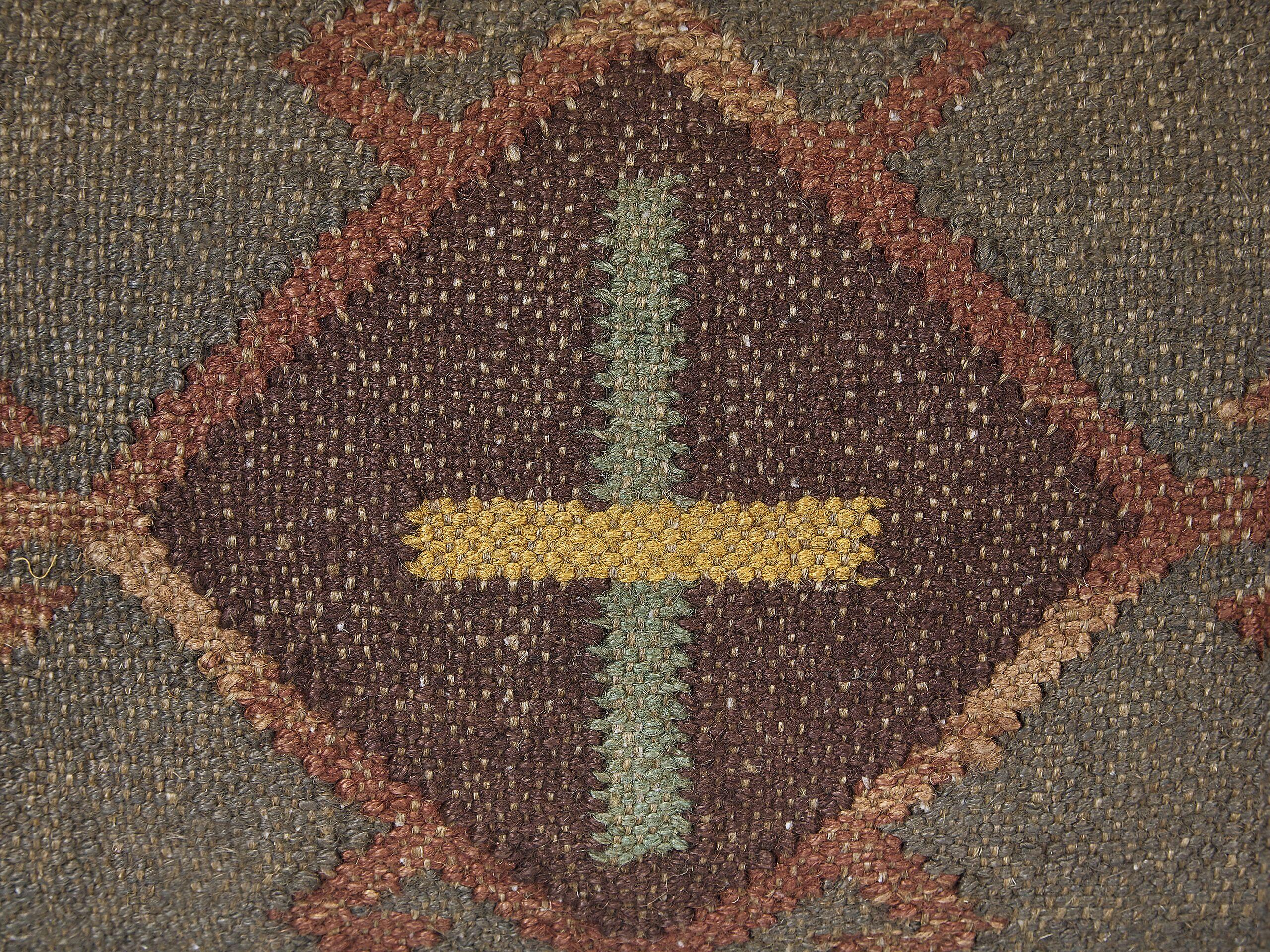 Beliani Dekokissen aus Jute Retro KATORA