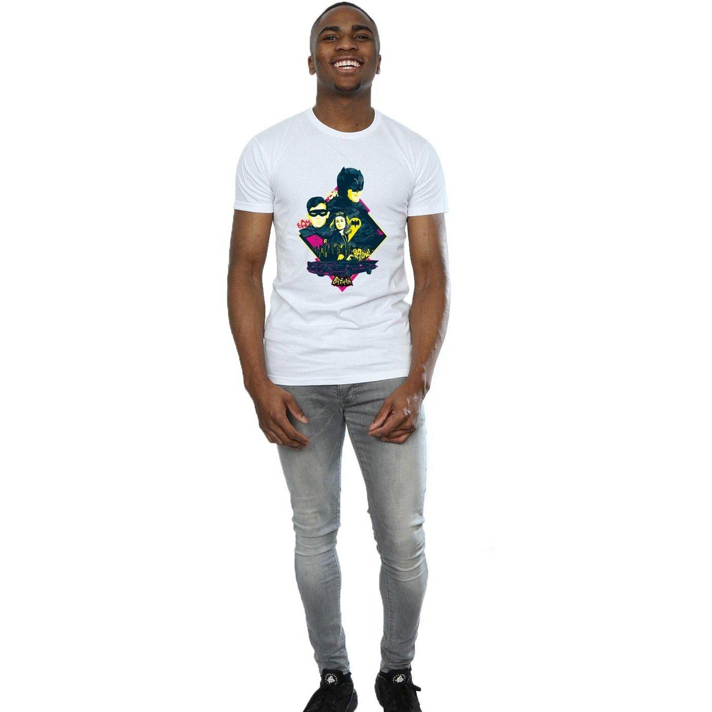 DC COMICS Batman Classic TV Series Diamond T-Shirt