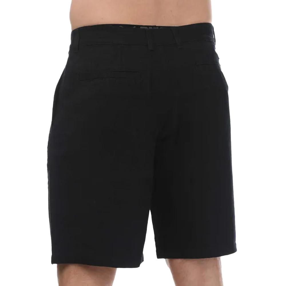 Armani Exchange Einfarbige Shorts mit weitem Bein
