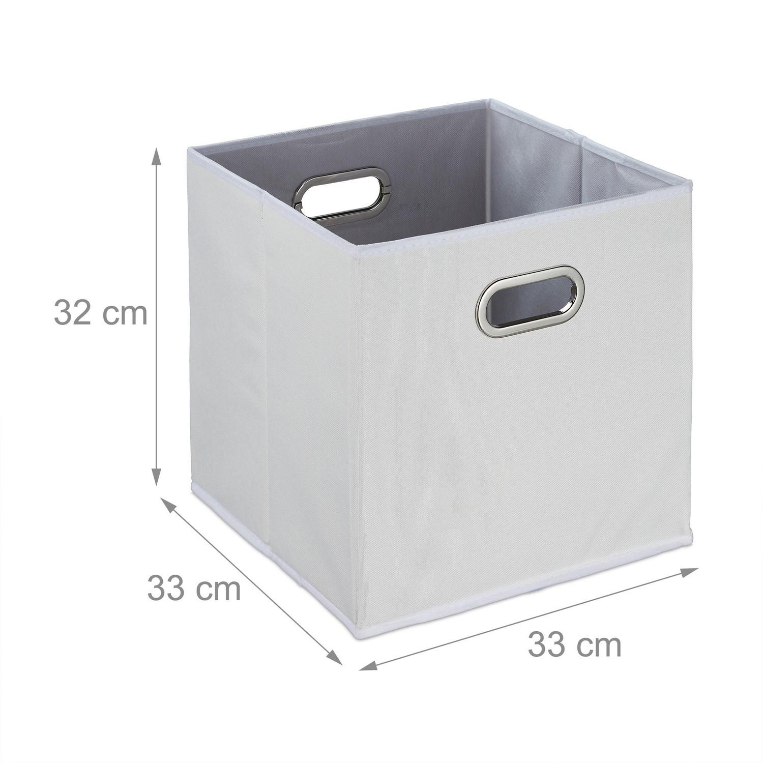 B2X Weiße Aufbewahrungsbox im 2er-Set